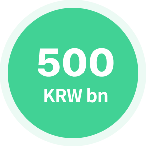 500 KRW bn